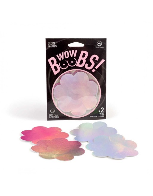 WOW BOOBS ! Cache-tétons fleur WOW BOOBS ! Cache-tétons fleur