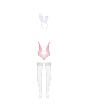 Bunny suit Costume Lapin 4 pcs rose 