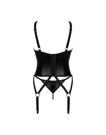 Armares guêpière et string - Noir