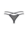 Vila blanes string ouvert - Noir