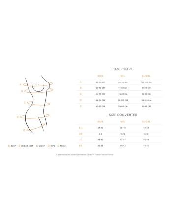 Aliosa nuisette et string - Rouges