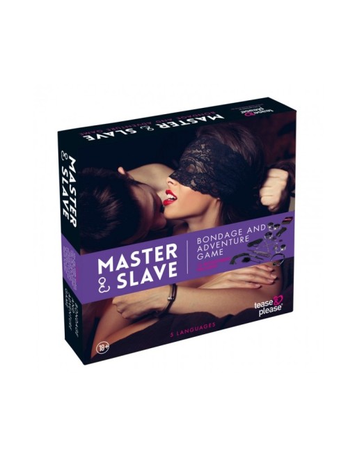 Kit BDSM Master and Slave Premium - Violet Kit BDSM Master and Slave Premium - Violet