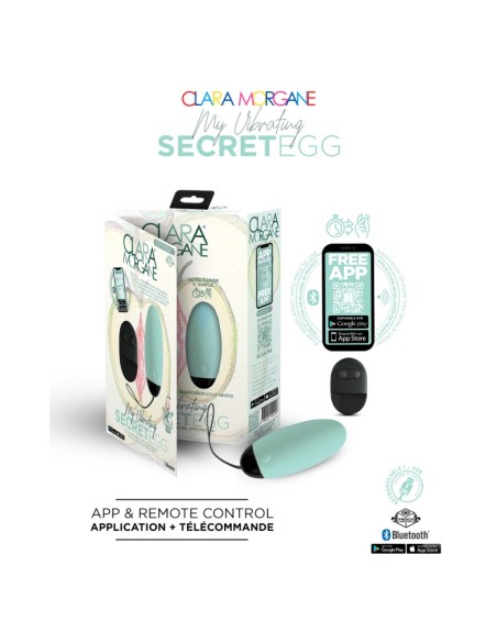 My vibrating secret egg - Bleu