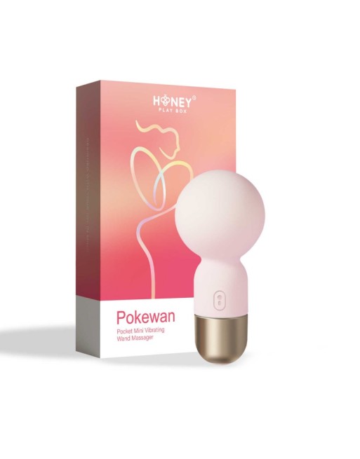 Pokewan - Mini vibromasseur de poche - Rose Pokewan - Mini vibromasseur de poche - Rose