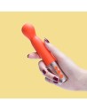 Partschinite - The naughty collection - Vibromasseur à tête interchangeable Orange