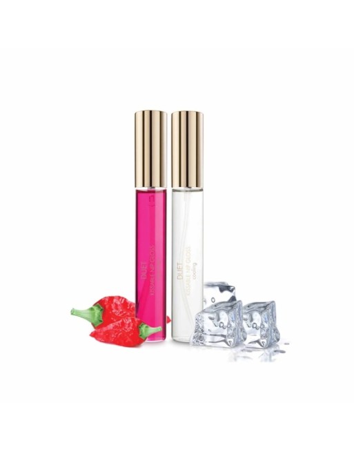 Gloss à lèvres un effet chaud et l'autre froid- Plaisir Oral Gloss à lèvres un effet chaud et l'autre froid- Plaisir Oral