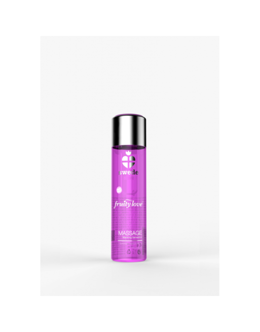Huile de massage - Framboise Rhubarbe - 60 ml Huile de massage - Framboise Rhubarbe - 60 ml
