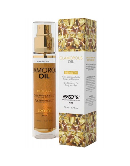 Glamorous - Huile sèche pailletée - 50 ml Glamorous - Huile sèche pailletée - 50 ml