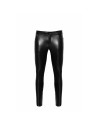 H067 Pantalon long en wetlook serpent avec poches arrière H067 Pantalon long en wetlook serpent avec poches arrière