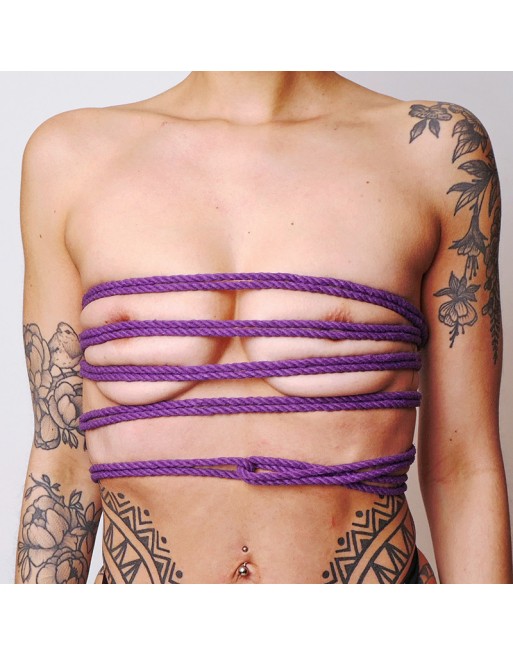 Corde en chanvre Premium Violette Corde en chanvre Premium Violette