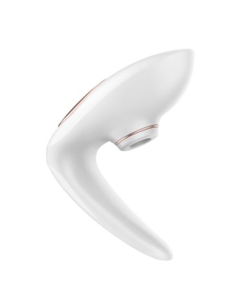Pro 4 Couples - Blanc et Or rose Stimulateur vibromasseur Satisfyer 