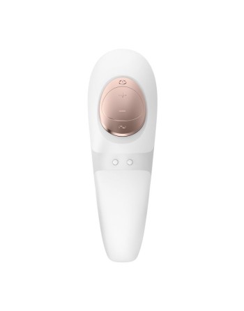 Pro 4 Couples - Blanc et Or rose Stimulateur vibromasseur Satisfyer 