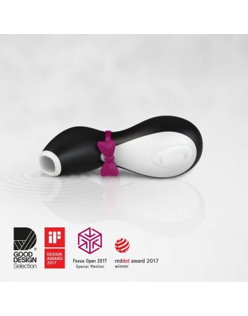 Penguin Nouvelle Génération - Noir et Blanc Stimulateur Satisfyer Pro 